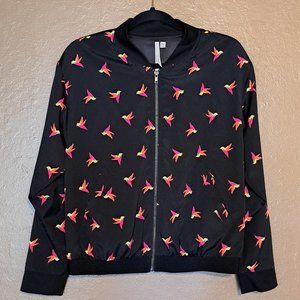 Small Petite Bird Pattern Jacket